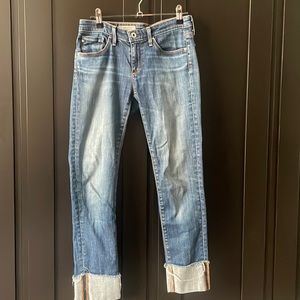 AG Stevie Cuff Jeans. Size 26